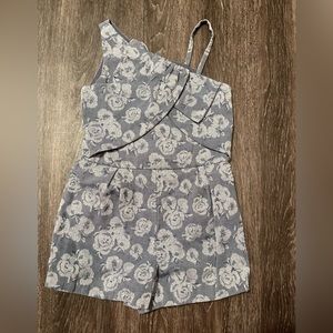 Janie and Jack Denim Romper Size 6
